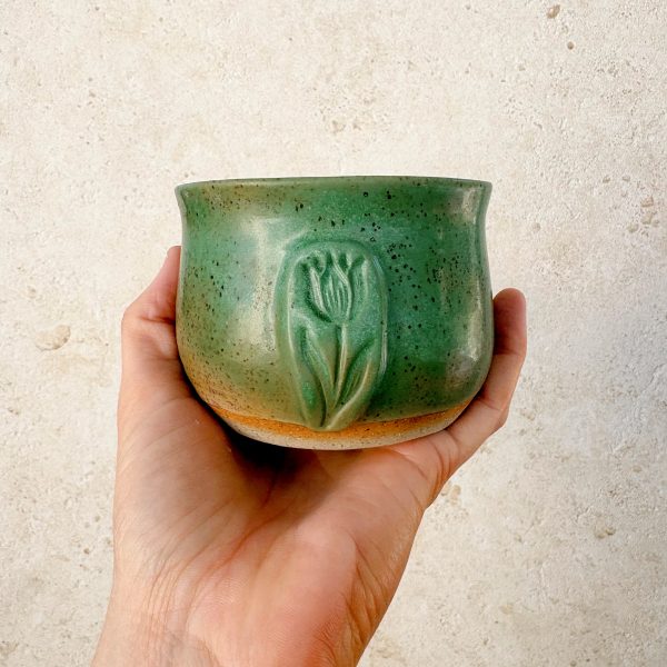 Tulip Mug in Verdigris