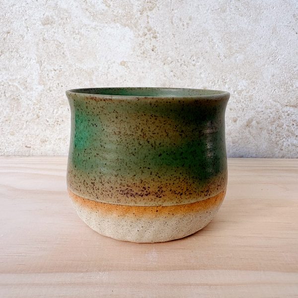 Palm Mug in Verdigris